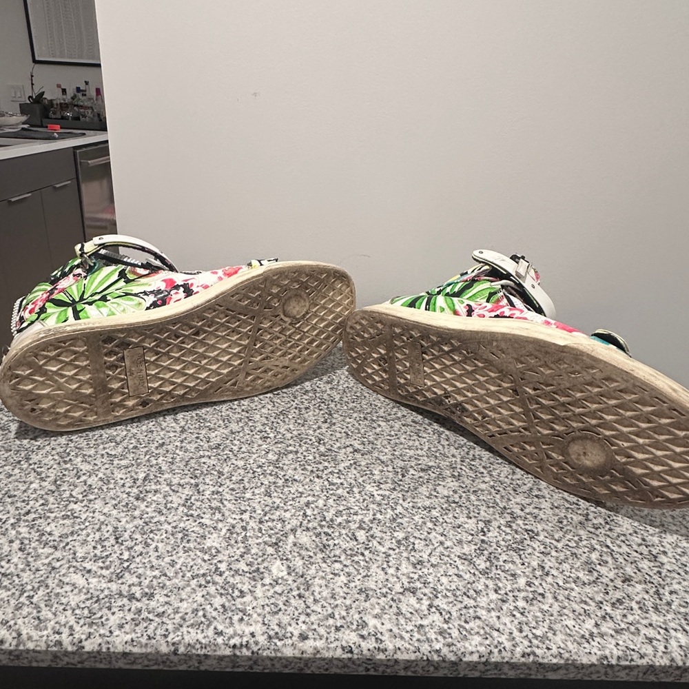 Giuseppe Zanotti Multicolor High-Top Sneakers - Picture 5 of 5